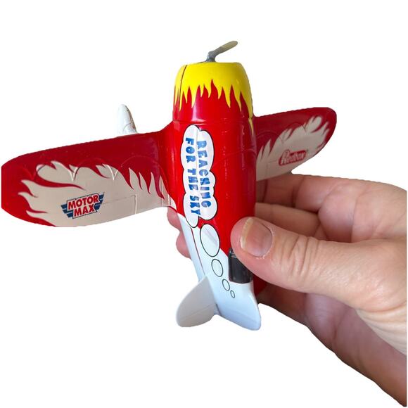 SUPER RARE TOY FAIR 2000 REDBOX 63161 GEE BEE PLANE MOTOR MAX 2000 MADE - Picture 3 of 8